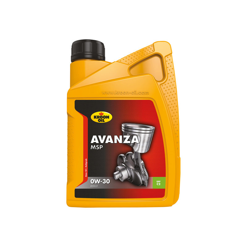 Kroon-Oil, Avanza MSP 0W-30 - Fuldt Syntetisk Motorolie - 1L