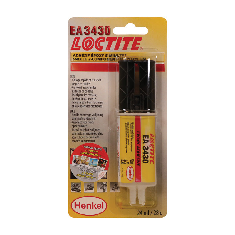 Loctite, EA 3430 Epoxy adhesive metal/rubber/plastic 24ml