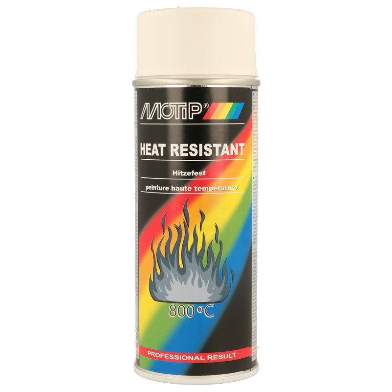 Motip, Heat Resistant Lacquer - White - 400ml