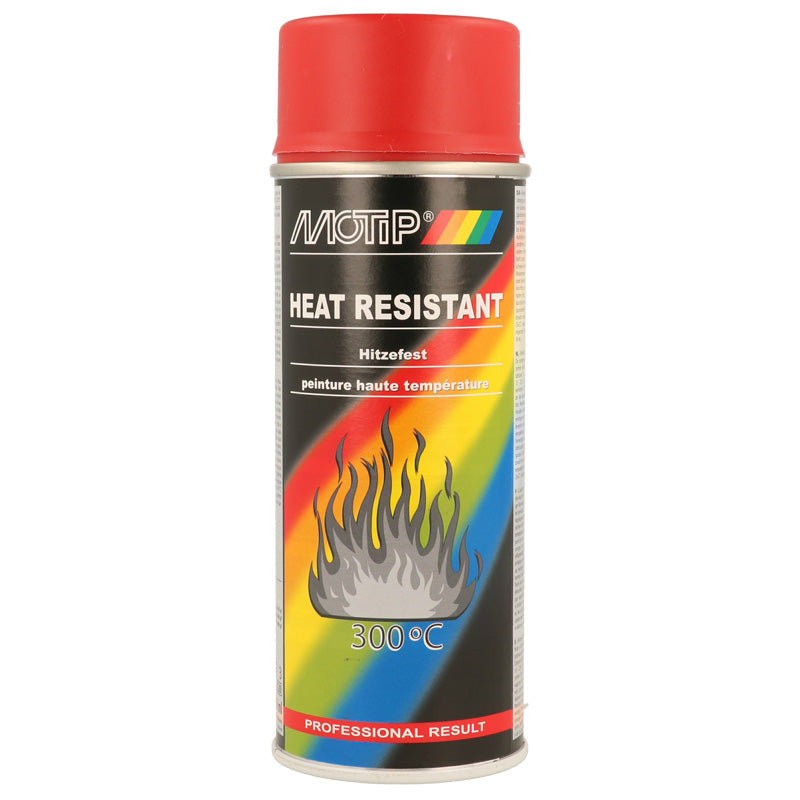 Motip, Heat Resistant Lacquer - Red - 400ml