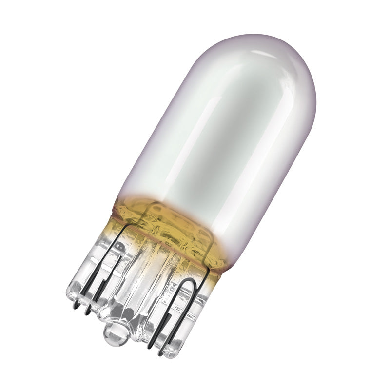 Osram, Diadem Krom Halogenlamper - T10 - 12V/5W - Sæt af 2 - Amber