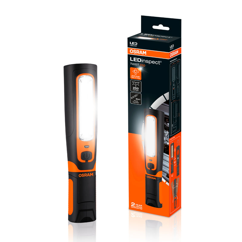 Osram, LEDinspect® TWIST 250 - Håndinspektionslys med 360° Rotation