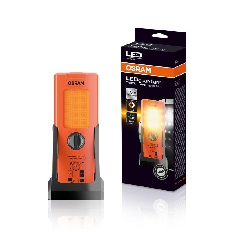 Osram, LEDguardian® Truck Flare Signal TA19 - Advarselslys med Fakkelfunktion