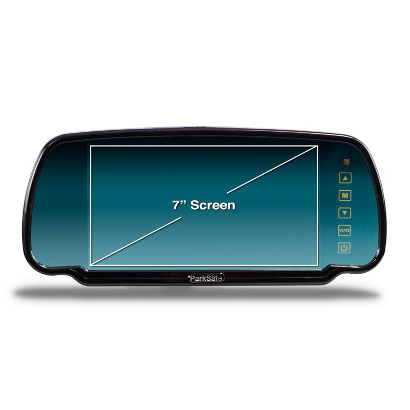 Parksafe, 7'' Farvet Touch Skærm Spejlmonteret Monitor