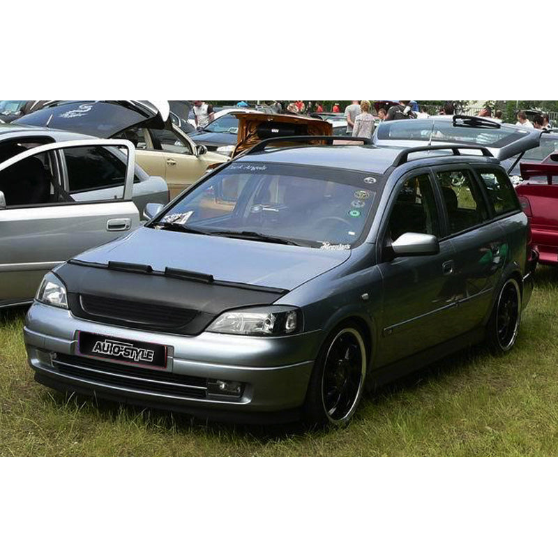 AutoStyle, HoodBra, passer til Opel Astra G 1998-2003 sort