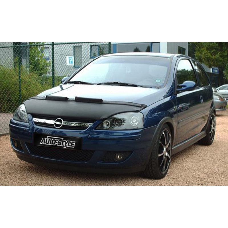 AutoStyle, HoodBra, passer til Opel Corsa C 2001-2006 sort