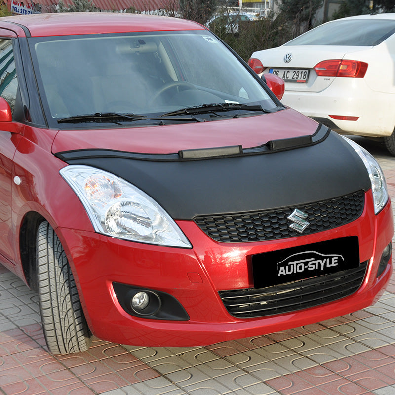 AutoStyle, HoodBra, passer til Suzuki Swift MK7 2010- sort