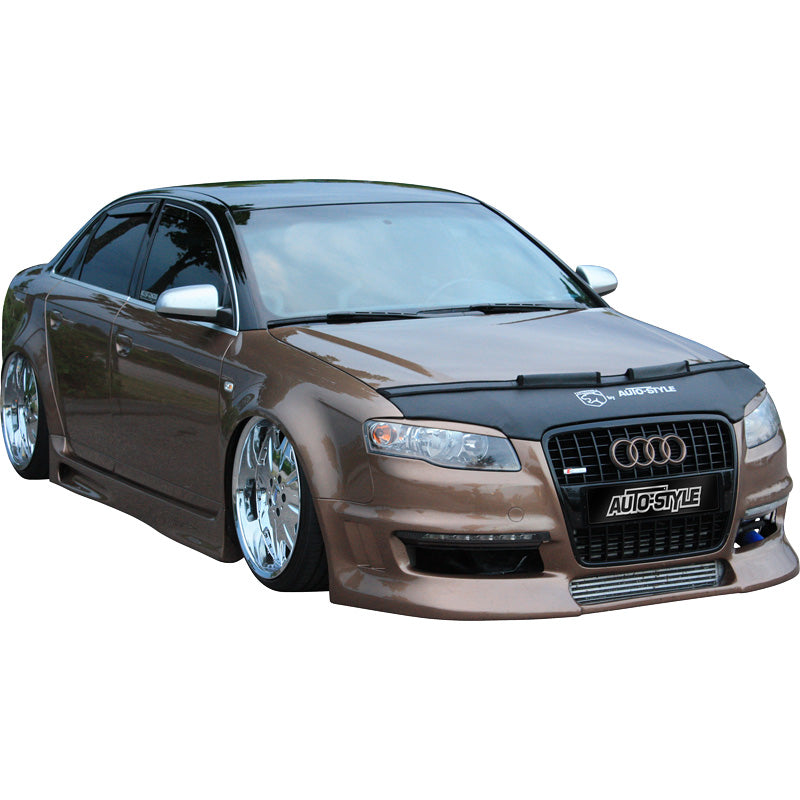 AutoStyle, HoodBra, passer til Audi A4 8F 2005-2008 sort