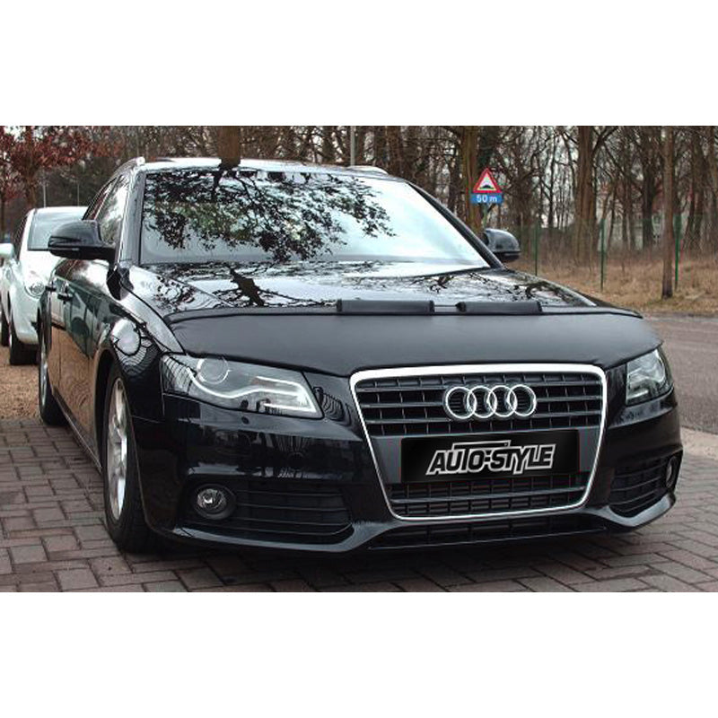 AutoStyle, HoodBra, passer til Audi A4 B8 2008-2011 sort