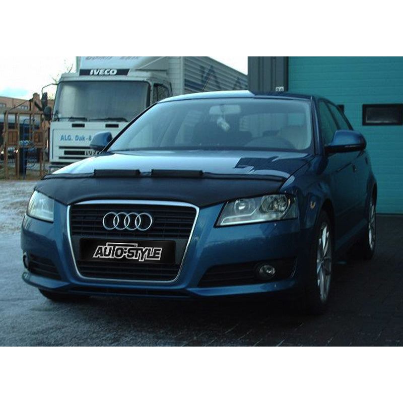 AutoStyle, HoodBra, passer til Audi A3 8P 2009- sort (facelift)