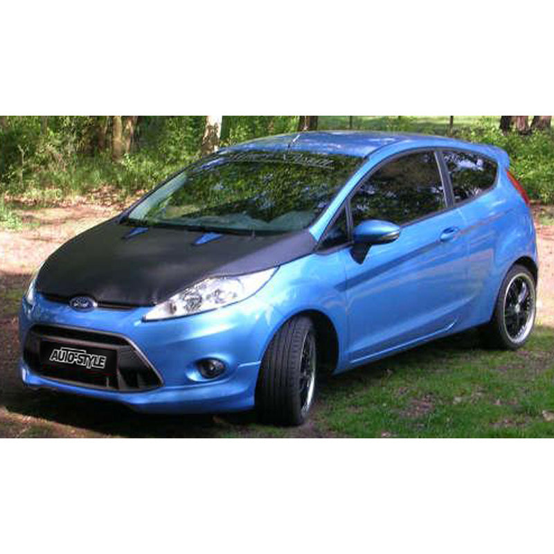 AutoStyle, HoodBra, passer til Ford Fiesta VII 2008-2012 sort