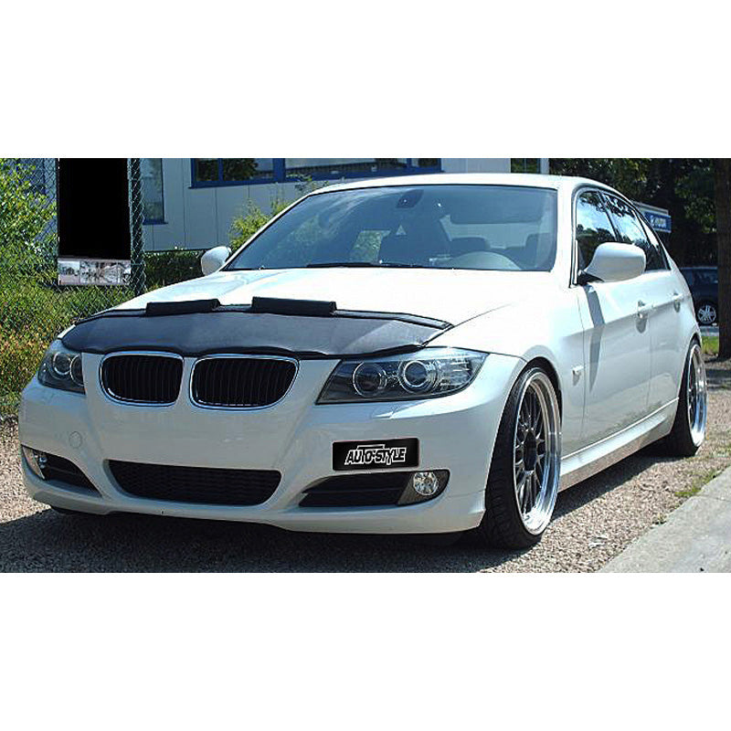 AutoStyle, HoodBra, passer til BMW 3 Series E90/E91 sedan/touring 2008- sort (facelift)