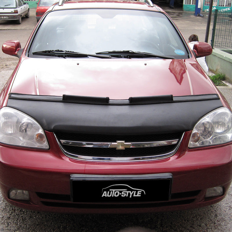 AutoStyle, HoodBra, passer til Chevrolet Lacetti station 2004-2009 sort