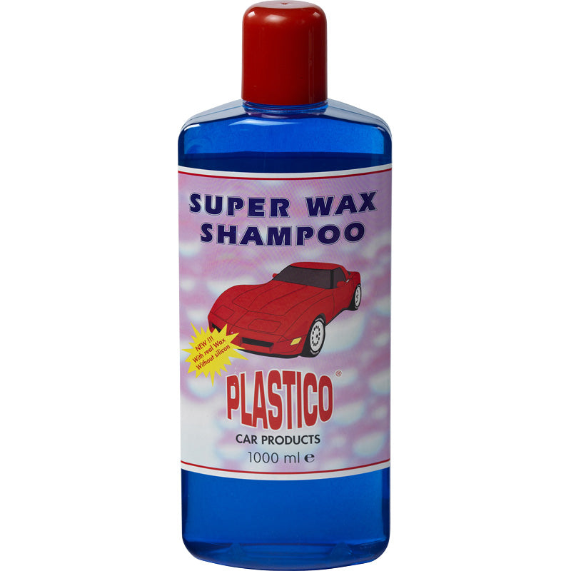 Plastico, Super Wax Shampoo - 1000 ml