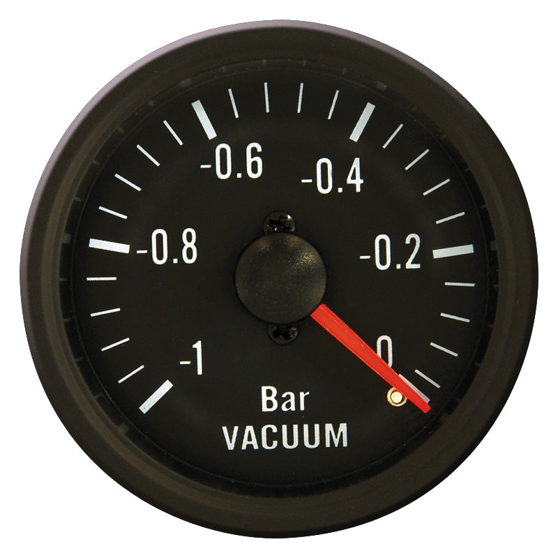 AutoStyle, 52mm Classic sort Performance Instrument - Vacuum Gauge