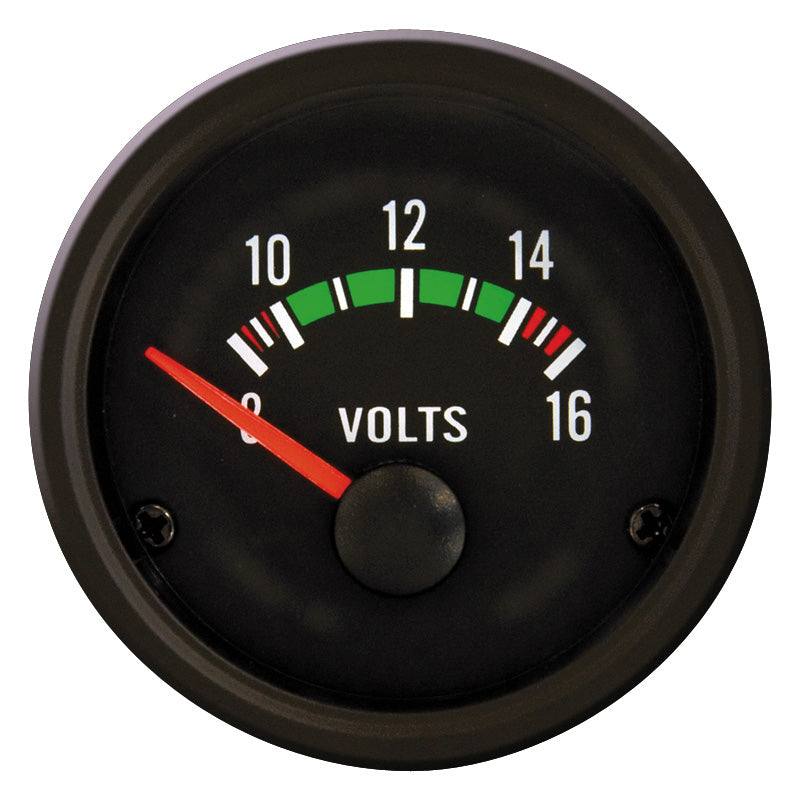 AutoStyle, 52mm Classic Sort Performance Instrument - Volt 8-16 Volt