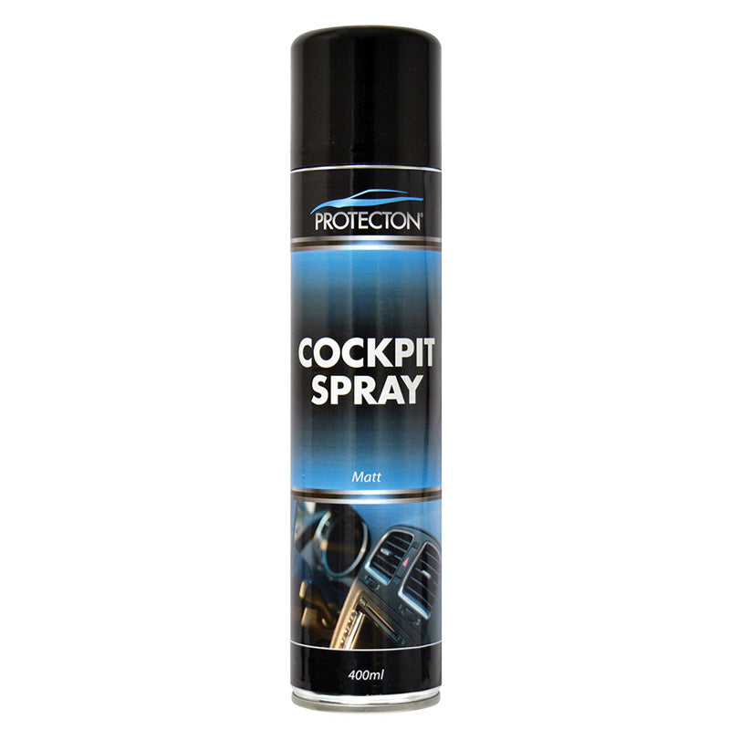 Protecton, Cockpit Spray - Rengøring, Beskyttelse og Pudsning - Mat Finish - 400ml