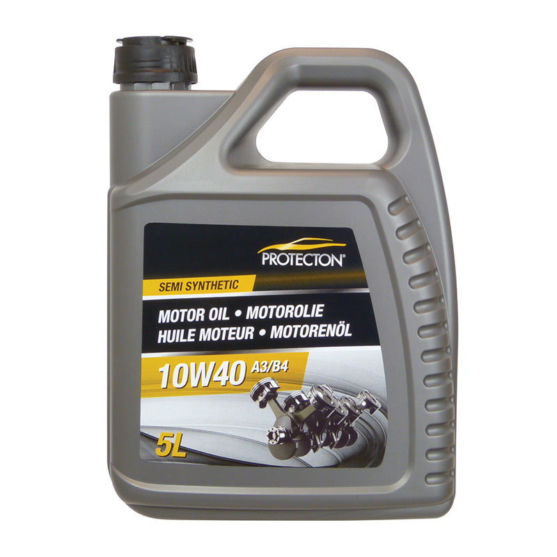 Protecton, Semi-syntetisk Motorolie 10W40 A3/B4 - 5 Liter