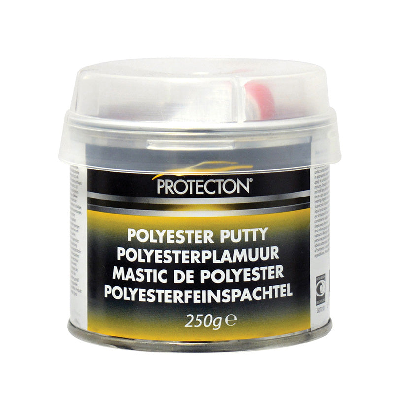 Protecton, Polyester Reparationsmasse - 250g - Til Metal, Træ, Beton og Plastik