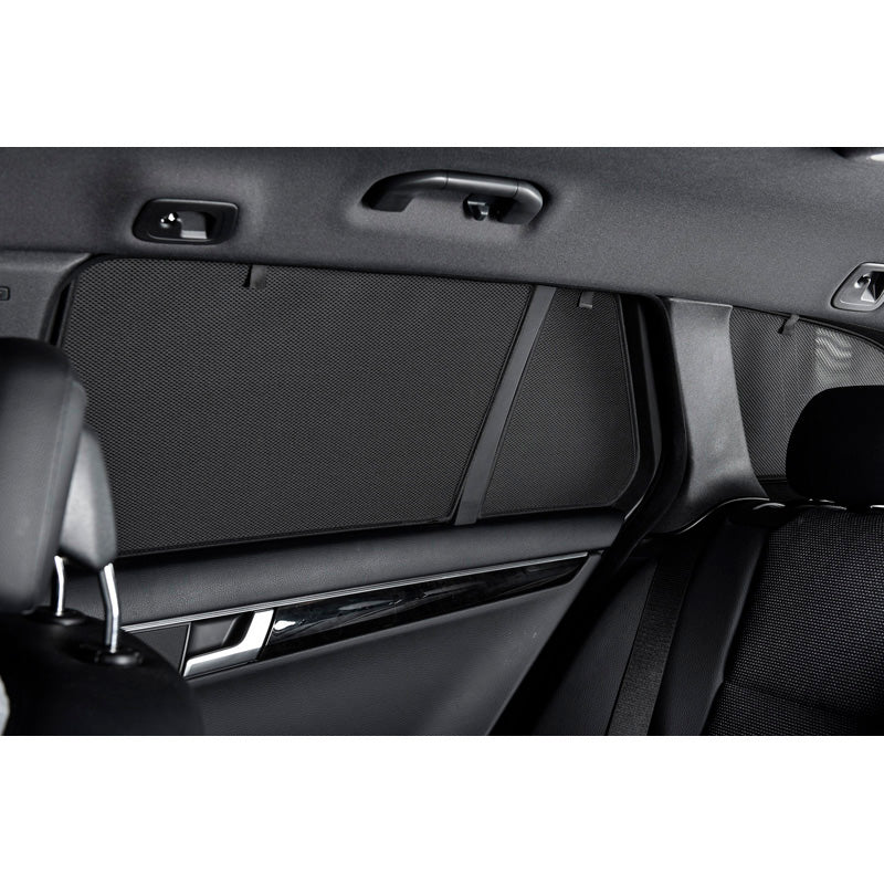 Car Shades, Solgardiner (B-stolpe og bagud), passer til Audi A4 B9 Avant 2015- (6-dele)