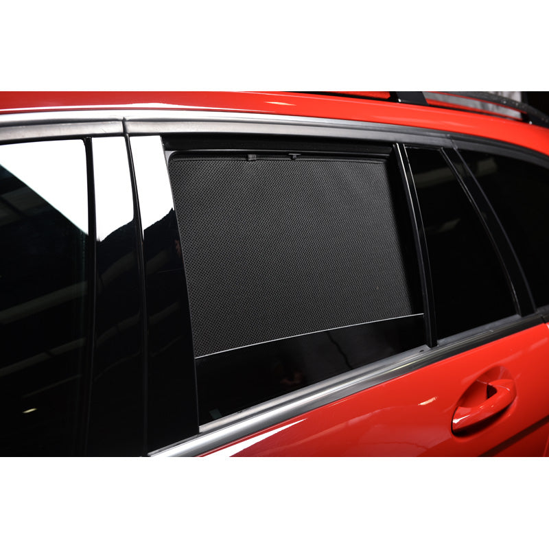 Car Shades, Solgardiner (B-stolpe og bagud), passer til Mercedes C-Class Station 2007- (6-dele)