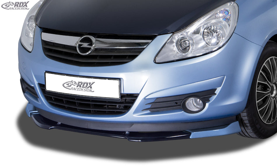 RDX Racedesign, Front spoiler Vario-X, passer til Opel Corsa D 2006-2010 (PU)