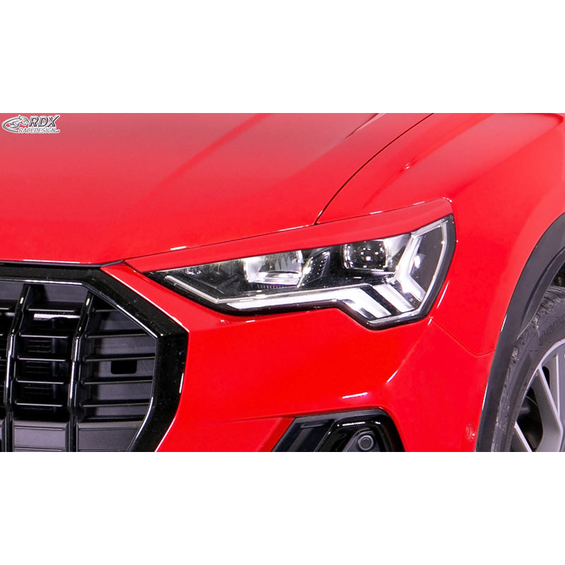 RDX Racedesign, Øjenskygger, passer til Audi Q3 (F3) incl. Sportback 2019- (ABS)