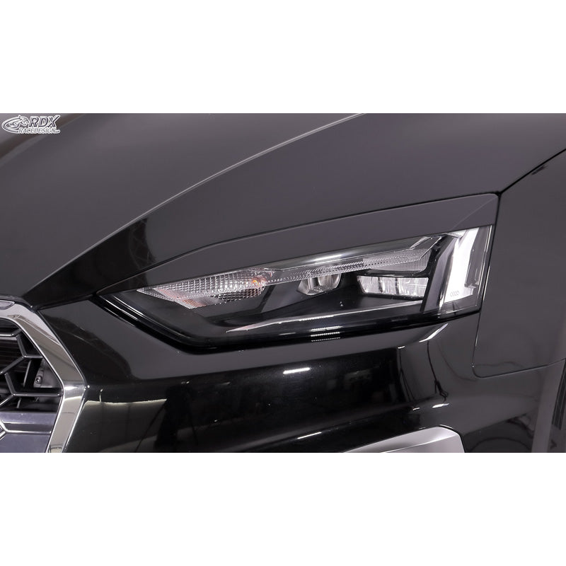 RDX Racedesign, Øjenskygger, passer til Audi A5 (F5) 2016-2020 & Facelift 2020- (only LED headlights, not for Matrix-LED) (ABS)