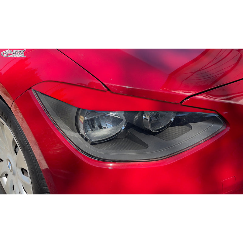 RDX Racedesign, Øjenskygger, passer til BMW 1-Series F20/F21 3/5-doors 2010-2015 (Halogen only) (ABS)