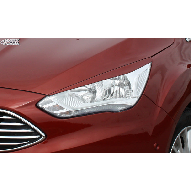 RDX Racedesign, Øjenskygger, passer til Ford C-Max Facelift 2015-2019 (ABS)