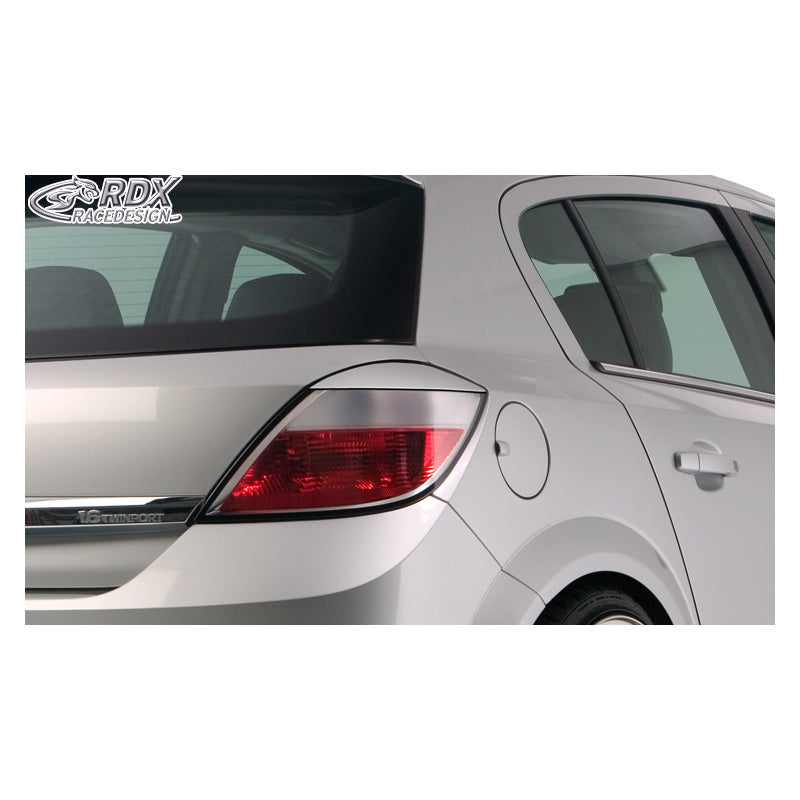 RDX Racedesign, Tail light spoilers, passer til Opel Astra H HB 5-doors 2004-2009 (ABS)