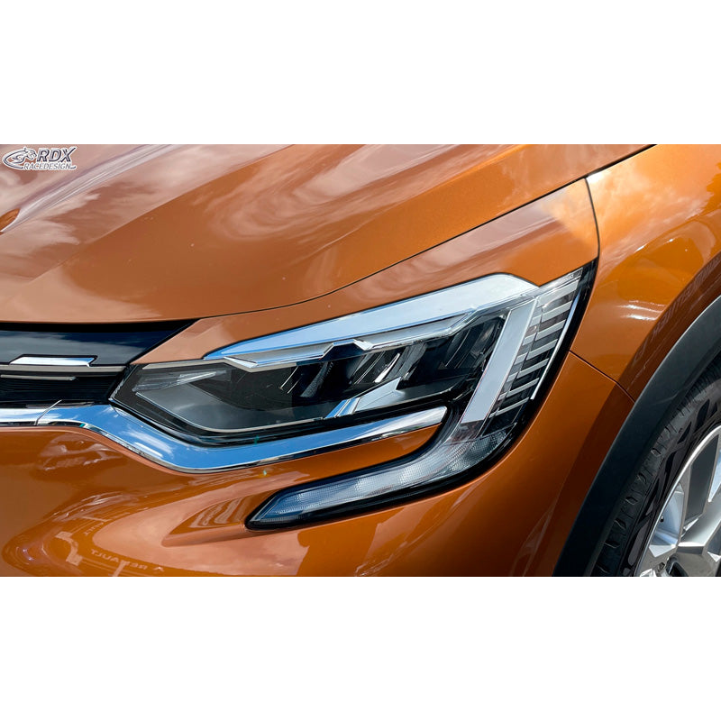 RDX Racedesign, Øjenskygger, passer til Renault Captur II 2020- (ABS)