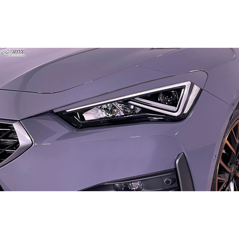 RDX Racedesign, Øjenskygger, passer til Seat Leon (KL) / Cupra Leon (KL) & Cupra Formentor (KM) 2020- & Seat Tarraco (KN2) 2019- (ABS)