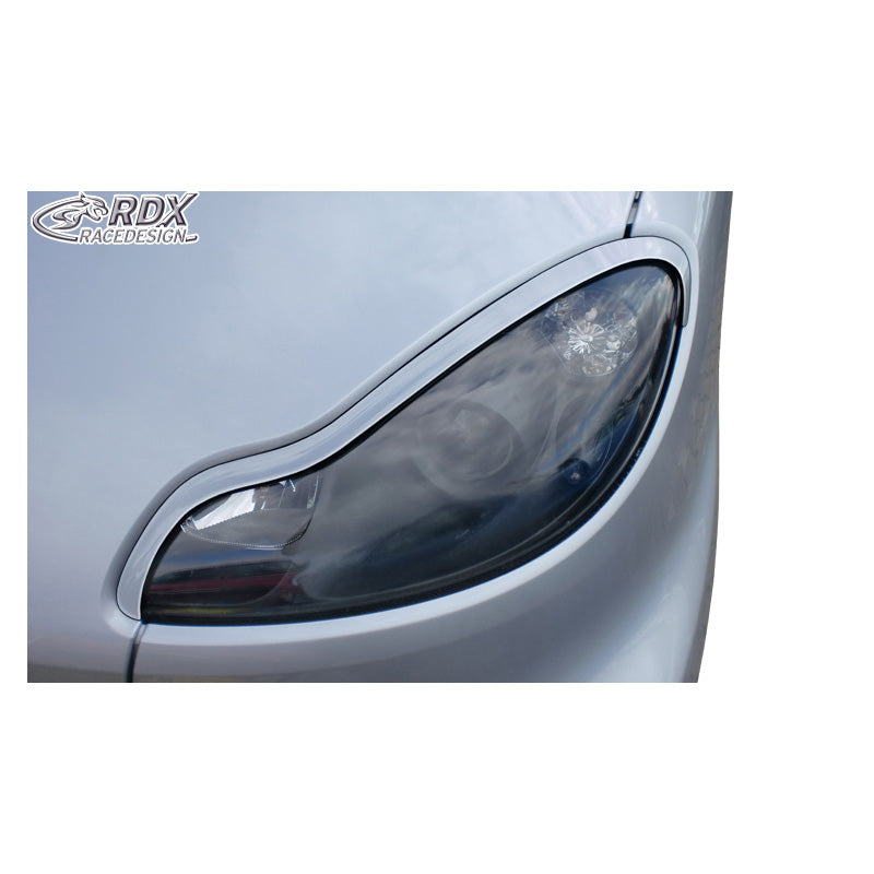 RDX Racedesign, Øjenskygger, passer til Smart ForTwo Coupe & Cabrio C451 2007-2014 (ABS)