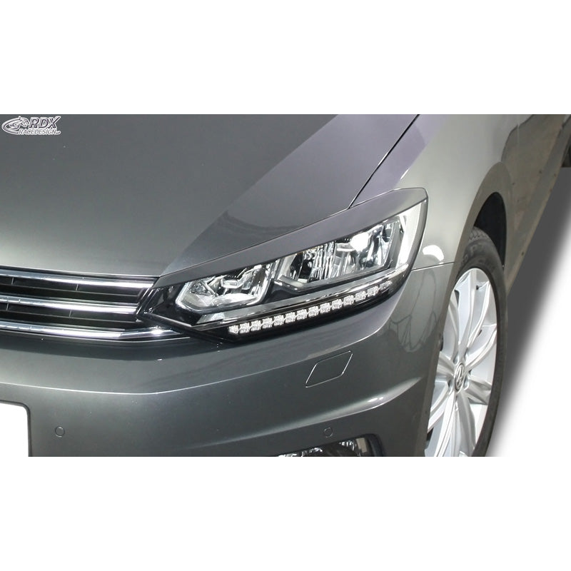 RDX Racedesign, Øjenskygger, passer til Volkswagen Touran (5T) 2015- (LED) (ABS)