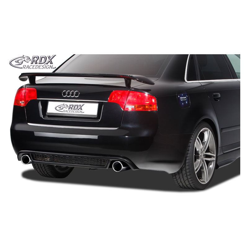 RDX Racedesign, Rear bumper skirt (mid piece), passer til Audi A4 B7 2005-2008 (PU)