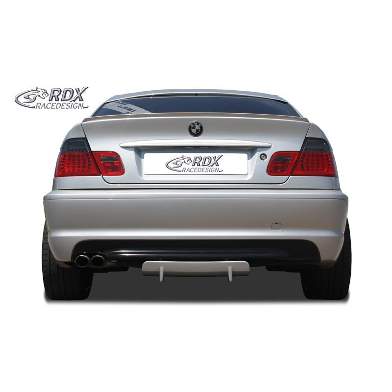 RDX Racedesign, Rear bumper skirt 'Diffusor U-Diff', passer til BMW 3-Series E46 1999-2007 (PU)