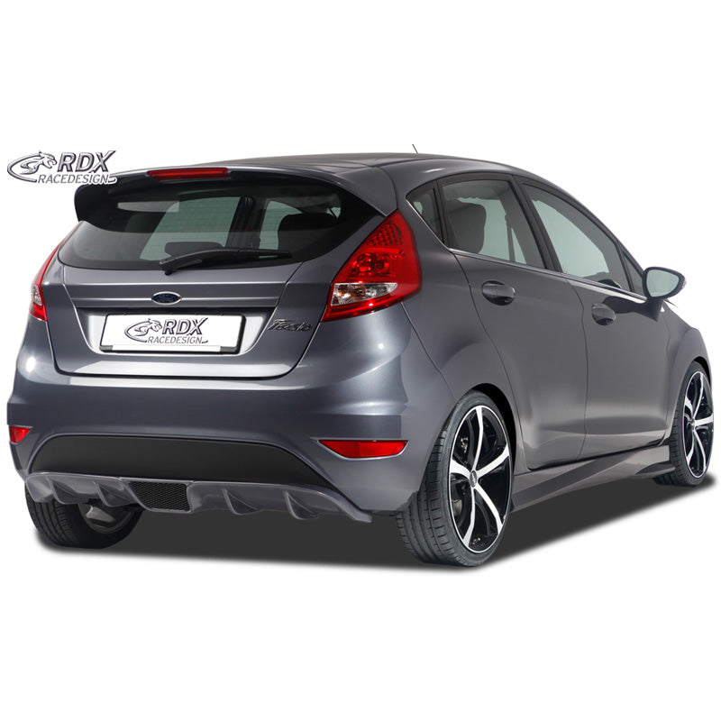 RDX Racedesign, Rear bumper skirt 'Diffusor', passer til Ford Fiesta VII 2008-2012 & 2012- (PUR)