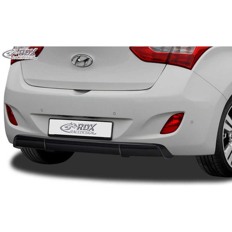 RDX Racedesign, Rear bumper skirt 'Diffusor', passer til Hyundai i30 (GD) 2012- (ABS glossy black)