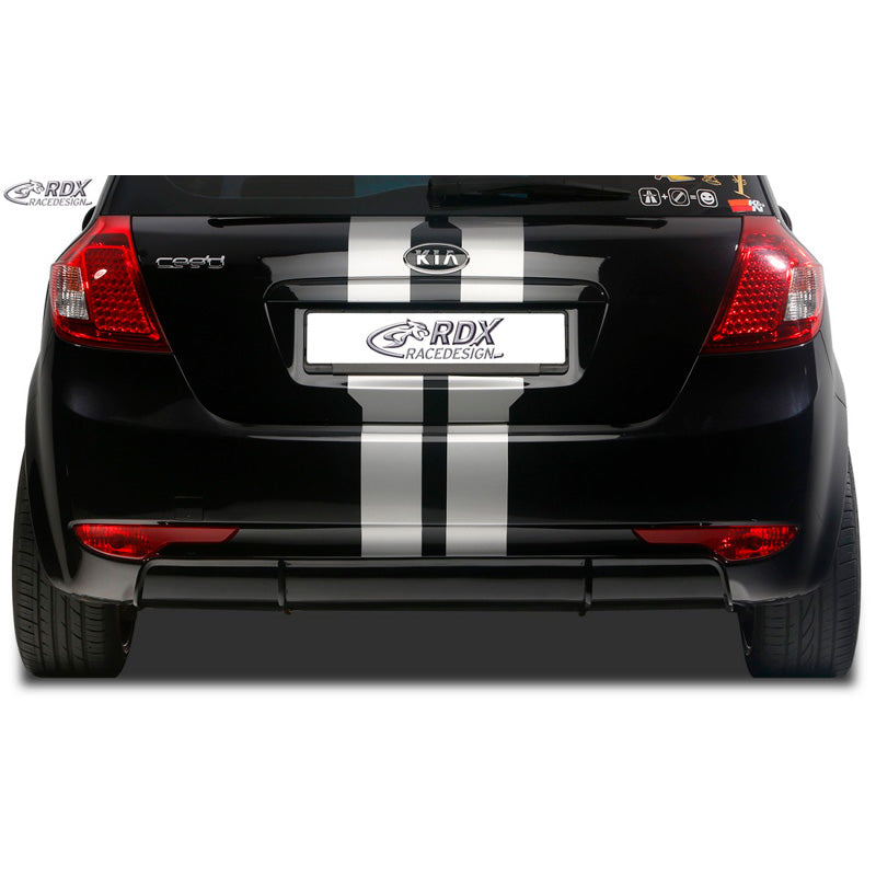 RDX Racedesign, Rear bumper skirt 'Diffusor', passer til Kia Cee'd ED HB 2007-2012 (ABS glossy black)