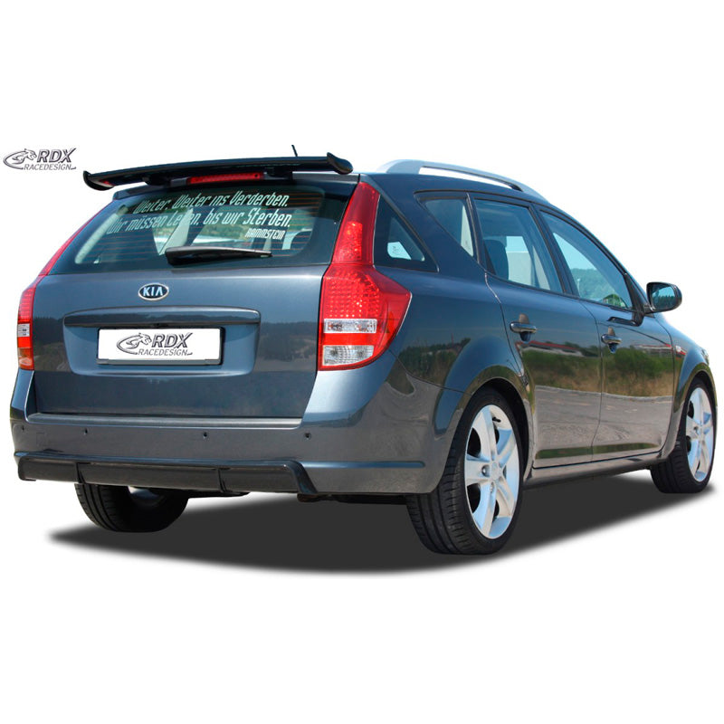 RDX Racedesign, Rear bumper skirt 'Diffusor', passer til Kia Cee'd ED SW 2007-2012 (ABS glossy black)