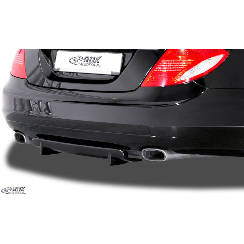 RDX Racedesign, Rear bumper skirt 'Diffusor U-Diff', passer til Mercedes S-Class Coupe C216 2006-2013 (PU)