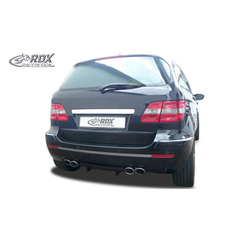 RDX Racedesign, Rear bumper skirt 'Diffusor U-Diff', passer til Mercedes B-Class W245 2005-2011 (PU)