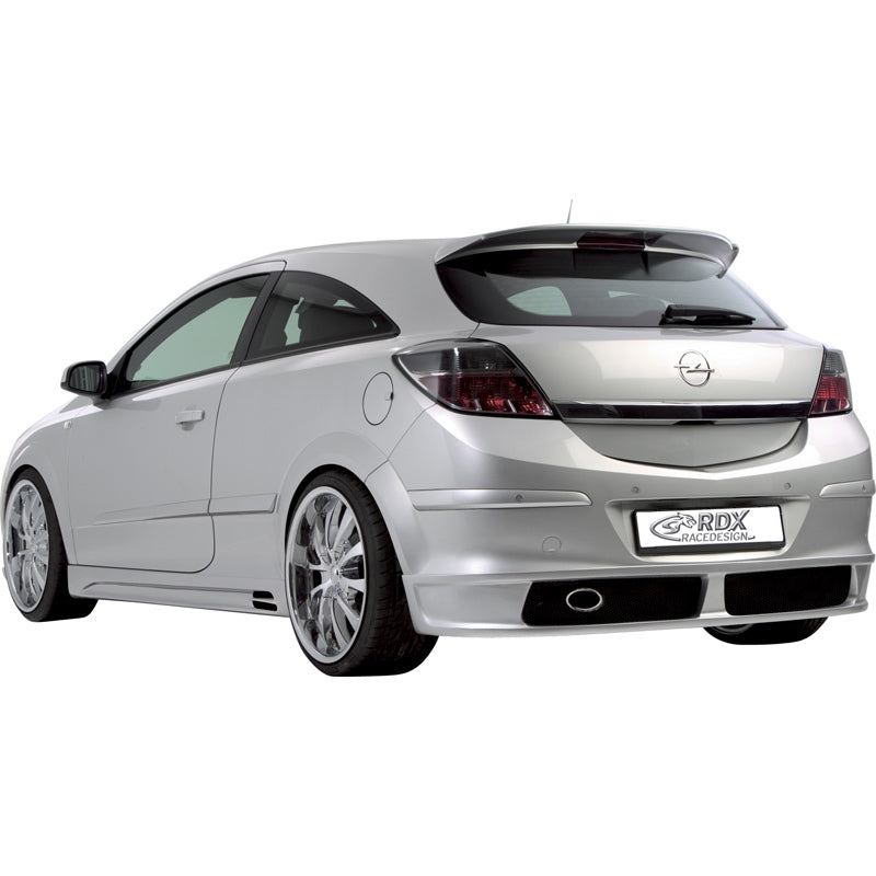 RDX Racedesign, Rear bumper skirt, passer til Opel Astra H GTC (PU)