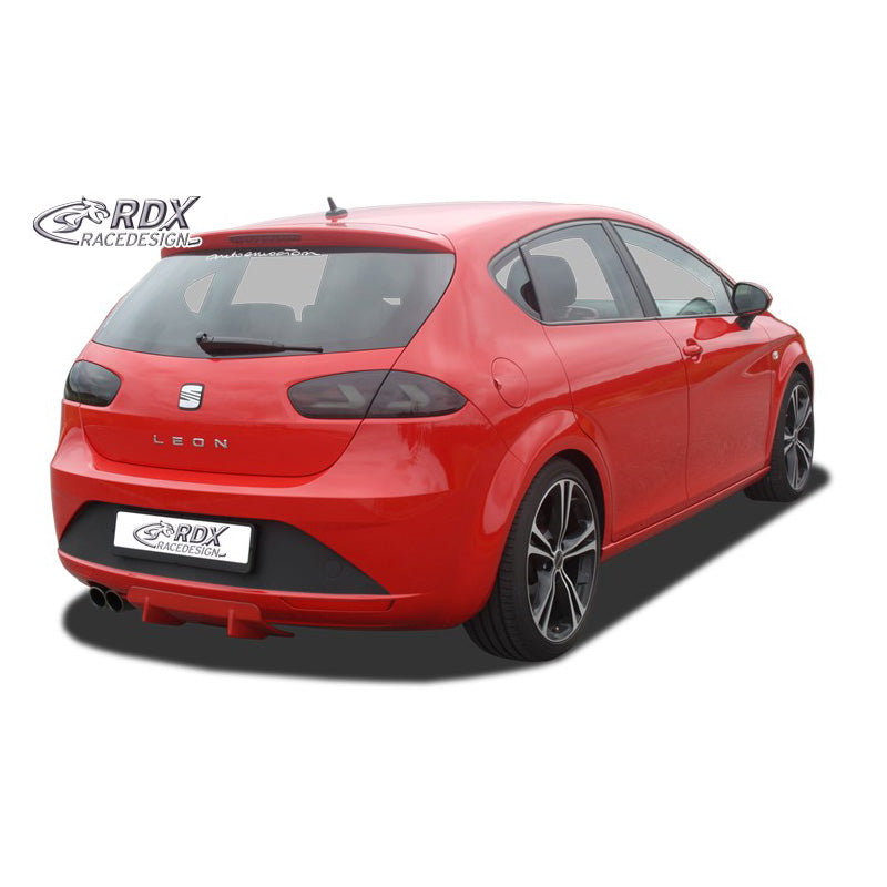 RDX Racedesign, Rear bumper skirt 'Diffusor U-Diff', passer til Seat Leon (1P) 2005-2012 (PU)