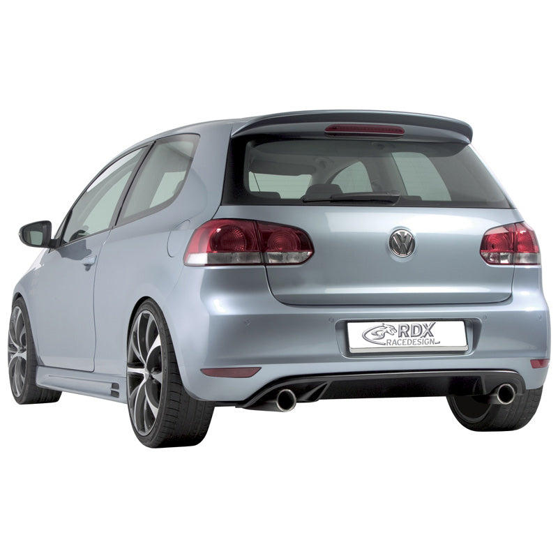 RDX Racedesign, Rear bumper skirt, passer til Volkswagen Golf VI GTi-Look 2008- (PU)