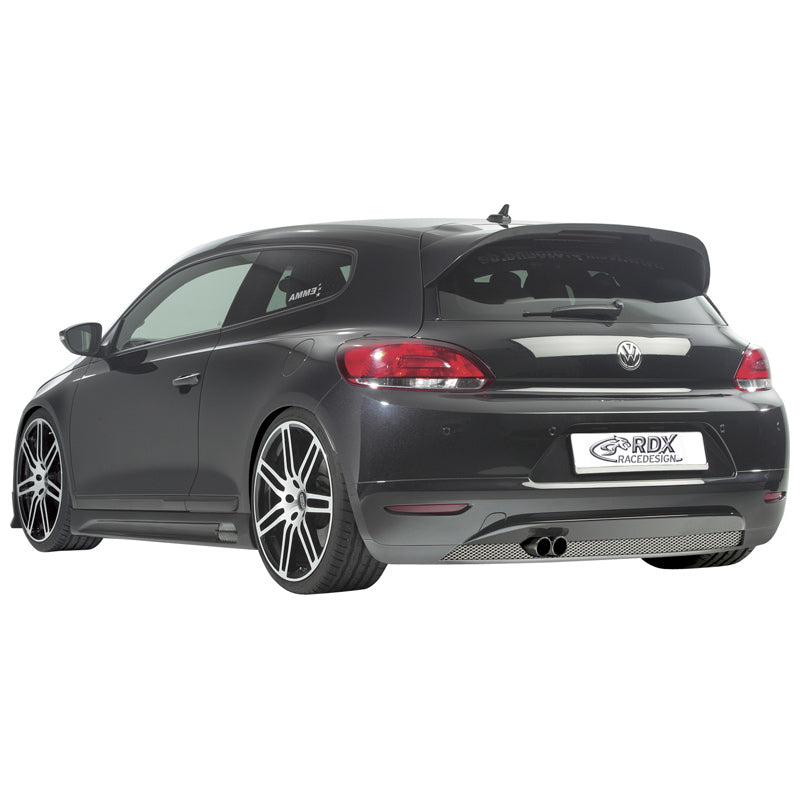 RDX Racedesign, Rear bumper skirt, passer til Volkswagen Scirocco 2008- (PU)