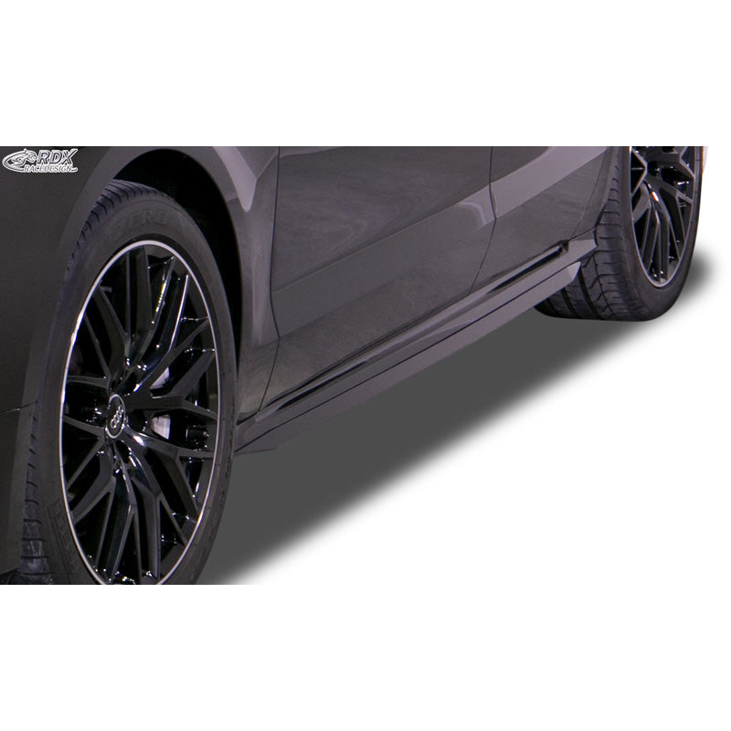 RDX Racedesign, Sideskørter 'Slim', passer til Audi A8 (4H) 2010-2017 (ABS glossy black)