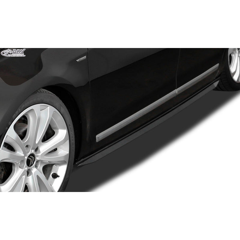 RDX Racedesign, Sideskørter 'Slim', passer til Citroën C5 (RD/TD) 2008- (ABS glossy black)