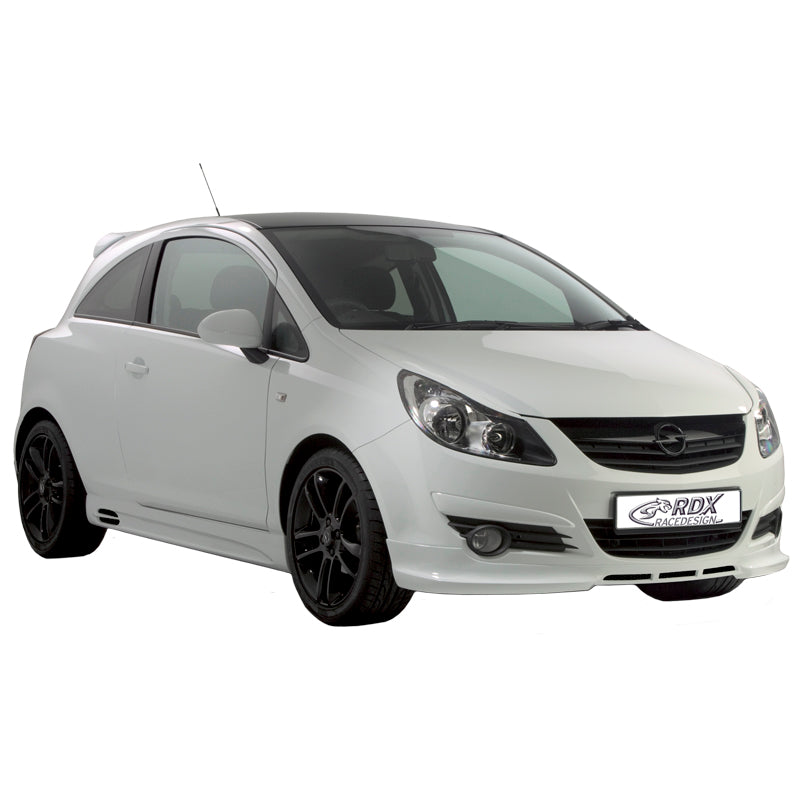 RDX Racedesign, Sideskørter, passer til Opel Corsa D 2006- 'GT-Race' (ABS)